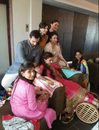 Soha Ali Khan mehendi ceremony Soha Ali Khan mehendi ceremony