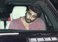 Varun Dhawan, Arjun Kapoor, Karan Johar Spotted at Bandra
