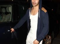 Varun Dhawan, Arjun Kapoor, Karan Johar Spotted at Bandra
