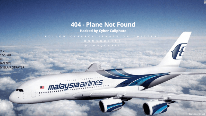 People logging in to the official website of the Malaysian Airlines on early Monday were initially presented with an image of a Malaysia Airlines Airbus with a message that read People logging in to the official website of the Malaysian Airlines on early Monday were initially presented with an image of a Malaysia Airlines Airbus with a message that read