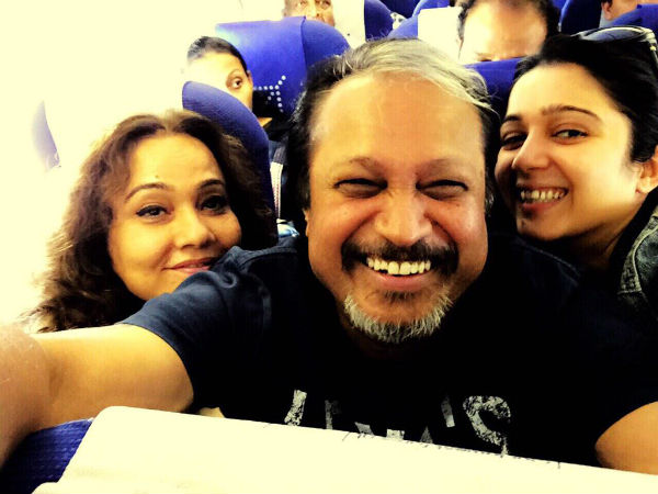 Charmy Kaur at Trisha's Engagement Party