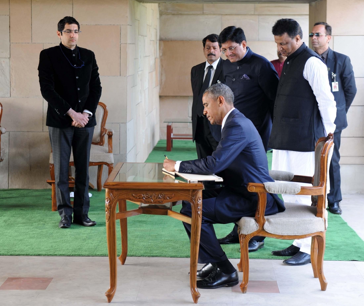Obama india visit