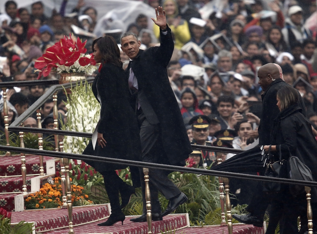 Obama india visit republic day