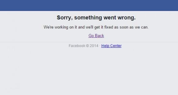 Facebook Down Facebook Down