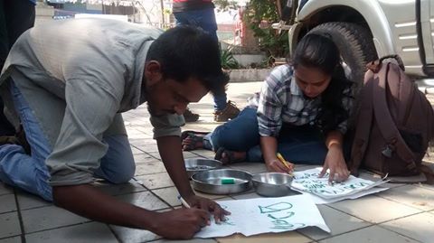 #Entevaka500: Protests against KM Mani in Kochi