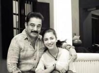 Shruti Haasan and Kamal Haasan
