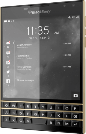BlackBerry Has A New Luxury Limited Edition Passport, And It's Classy