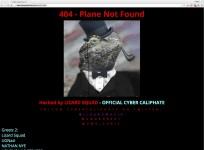 A screen grab of the official website of national carrier Malaysia Airlines after it was hacked on January 26, 2015 by a group calling itself the