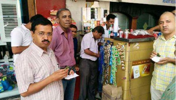Morphed Image of Barack Obama and Arvind Kejriwal Morphed Image of Barack Obama and Arvind Kejriwal
