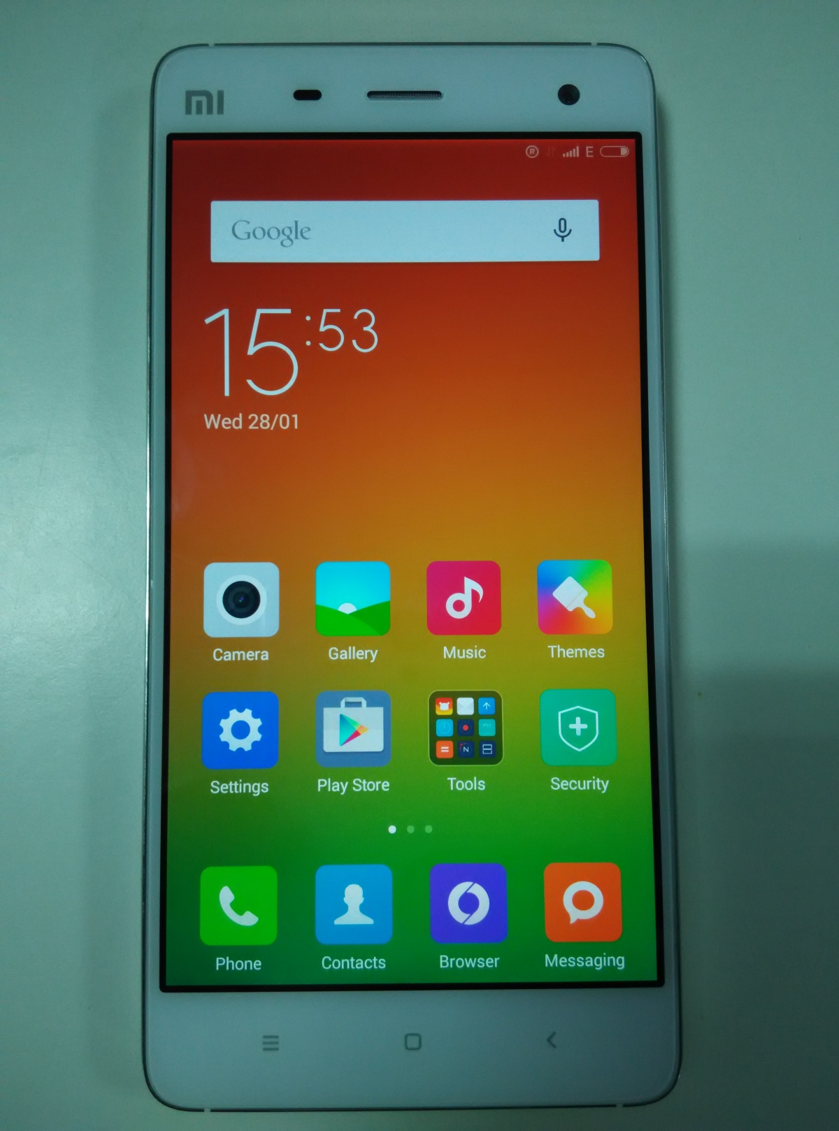 Xioami MI4- Front View