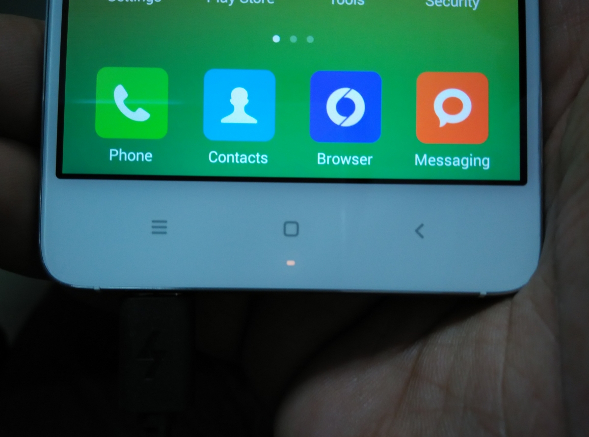 Xioami MI4-  Button Menu