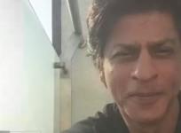 Shah Rukh Khan's first video tweet