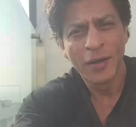 Shah Rukh Khan's first video tweet