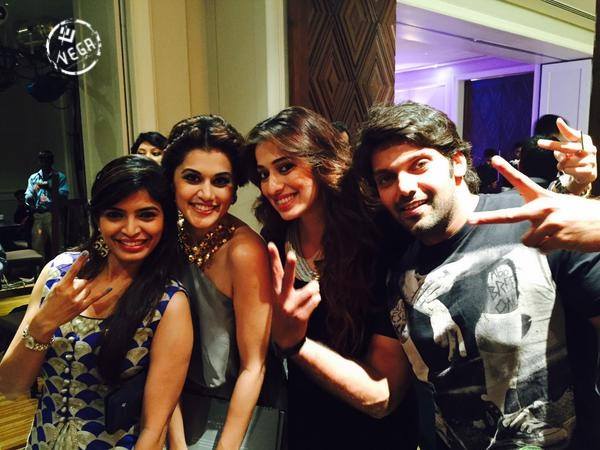 Taapsee Pannu, Raai Laxmi and Arya during Calender Launch Taapsee Pannu, Raai Laxmi and Arya during Calender Launch
