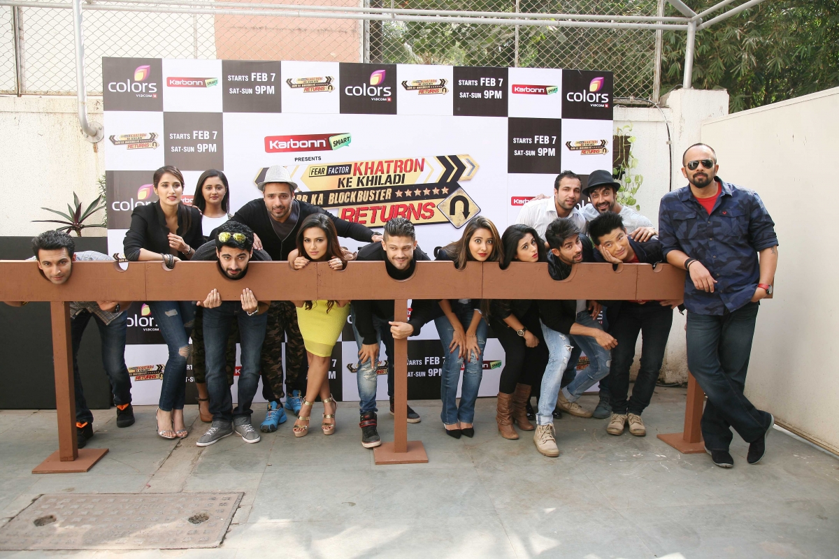 Rohit Shetty and Other Participants At Launch of 'Khatron Ke Khiladi 6'