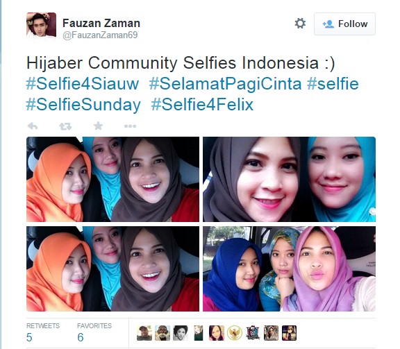 A fatwa by an Muslim cleric in Indonesia has triggered a selfie rebellion in Indonesia.