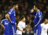 Diego Costa Cesc Fabregas Chelsea
