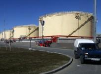 Oil storage tanks