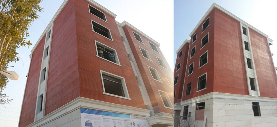 Winsun developed 6-story real life villa