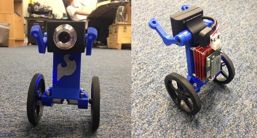 Eddie- The 3D Printed Balanced Bot
