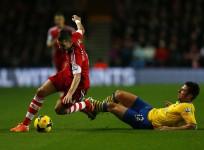 Morgan Schneiderlin Southampton Olivier Giroud Arsenal