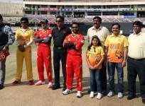 Telugu Warriors vs. Chennai Rhinos Toss