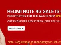 Xiaomi Redmi Note 4G Flipkart Flash Sale to Go Live on 03 February; Redmi 1S Discontinued?