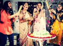 Trisha, Oviya and Poonam Bajwa in 'Bhogi'