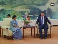 sushma-swaraj-meets-chinese-president-xi-jinping