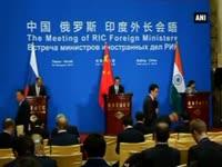 India, China and Russia hold key trilateral talks to deepen cooperation