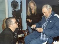 Former Cuban President Fidel Castro