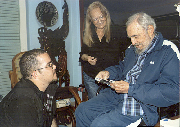 Former Cuban President Fidel Castro