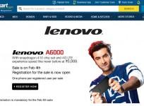Lenovo A6000 Flipkart Flash Sale to Kick-off on 4 February; 20,000 Units Up for Grabs
