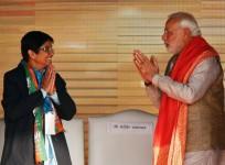 Narendra Modi and Kiran Bedi