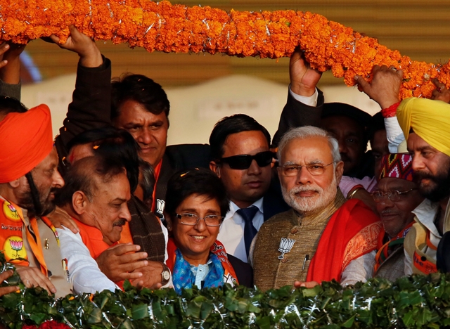 Delhi Elections 2015 BJP Campaign