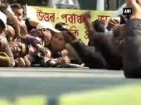 kmss-protests-against-bjp-terming-north-east-people-as-immigrants