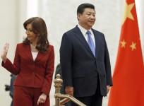 Argentine President Cristina Fernandez de Kirchner with Chinese President Xi Jinping