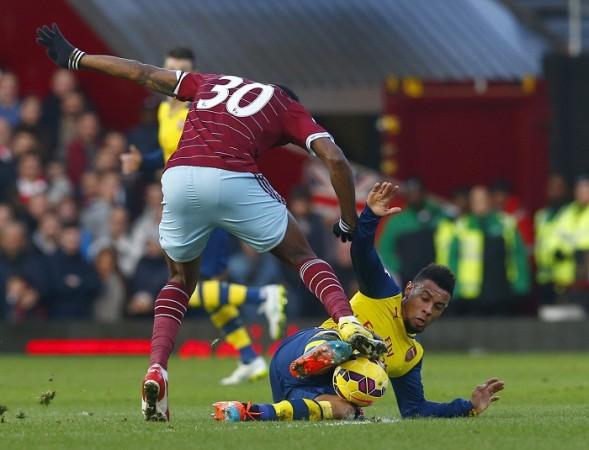 Francis Coquelin is desperate to win the North London derby for the Arsenal fans Francis Coquelin Arsenal Alex Song West Ham