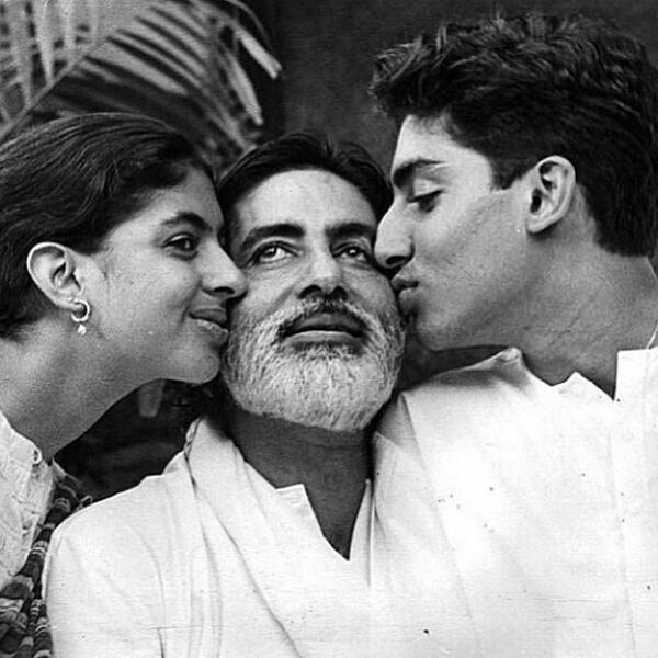 Rare and Unseen Pictures of Abhishek and Amitabh Bachchan