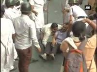 suci-c-cadres-clash-with-police-in-kolkata