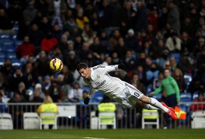Rodriguez picked up the injury after scoring the opening goal during Real Madrid's 2-1 win over Sevilla in the La Liga on 4 February. James Rodriguez