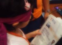Read blindfolded