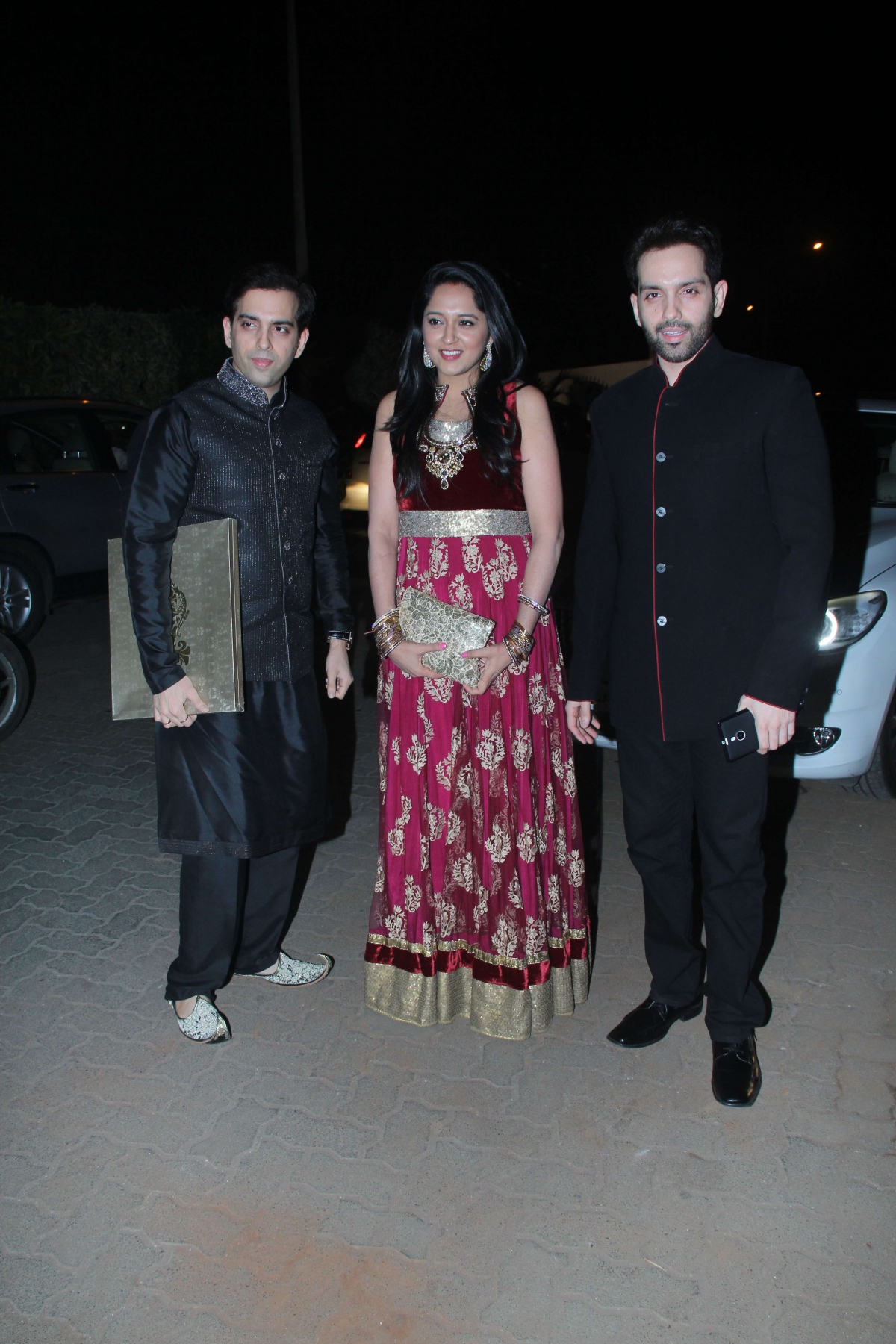 Kussh Sinha, Taruna Sinha and Luv Sinha