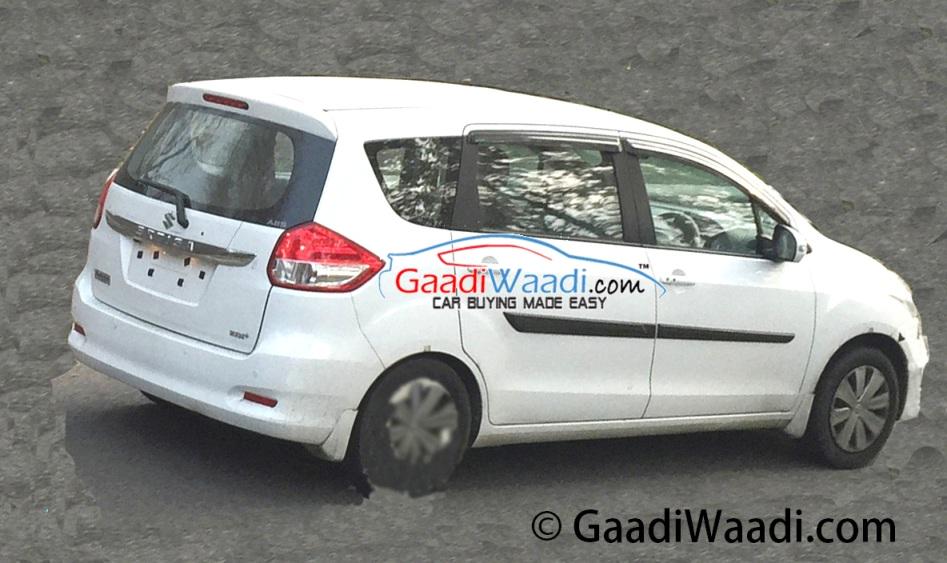 Maruti Ertiga Facelift Spied Without Camouflage, Reveals Rear End; Launch, Feature, Price Details [PHOTOS]