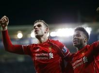 Raheem Sterling and Jordan Henderson