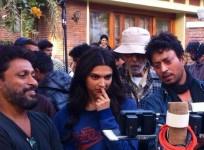 Behind-the-scene Pictures from the sets of 'Piku'