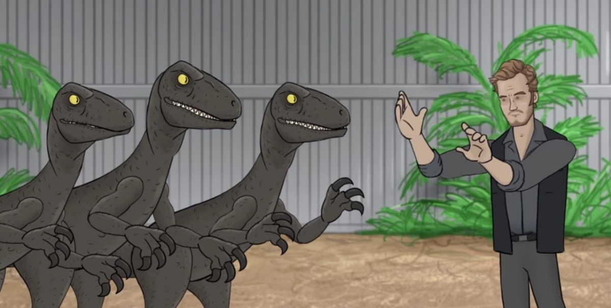 Jurassic World' Fan-Made Video on Chris Pratt's Raptor Training Goes Viral  on Net - IBTimes India