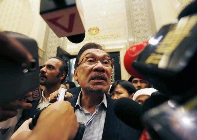 Malaysian opposition leader Anwar Ibrahim