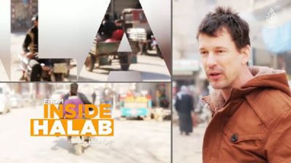 British Journalist John Cantlie reports for ISIS from inside Aleppo.