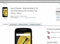 Motorola Moto E (Gen 2) Gets Listed on American E-Commerce Site; Price, Key Specifications Revealed